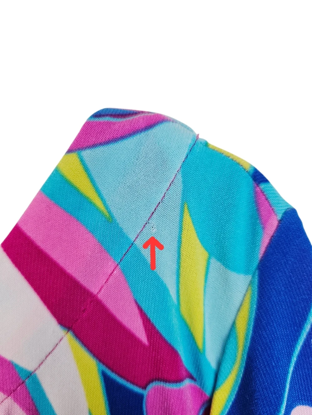 Pappagallo Colorful Ruffle Sleeve Dress - Picture 7 of 7